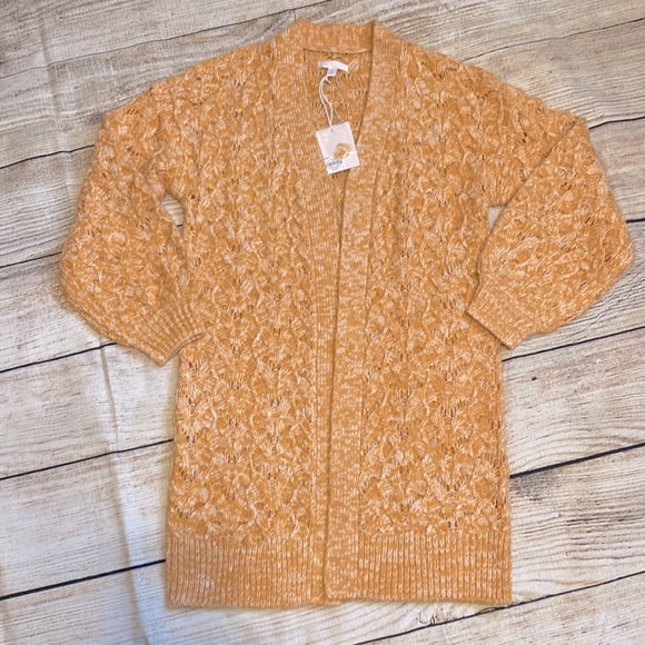 LC Lauren Conrad Sweaters - Lauren Conrad Pointelle Cardigan Sweater